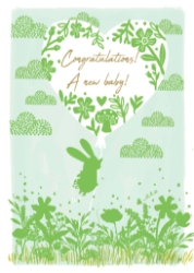 Heart Baby Card