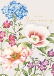 Our Anniversary Floral Card