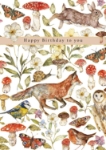 Forest Friends Birthday Card