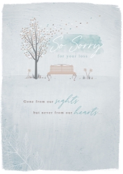 Bench Sympathy Card