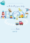 Baby Boy Greeting Card