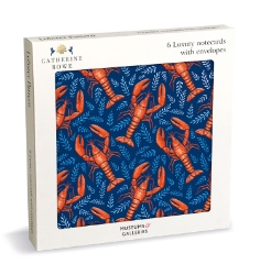 Catherine Row Lobsters Boxed Cards