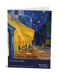 Van Gogh at Night Notecard Wallet