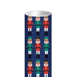 Nutcracter Christmas Continuous Roll Wrap 