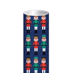 Nutcracter Christmas Continuous Roll Wrap 