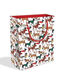 Winter Walkies Medium Gift Bag Christmas