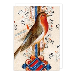 Marginal Drawing; A robin Christmas Boxed Cards Christmas