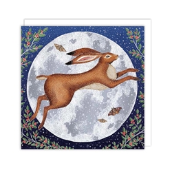 Winter Moon Hare Christmas Boxed Cards Christmas