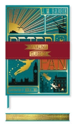 MinaLima Peter Pan Book Cover Deluxe Journals journals and notebooks