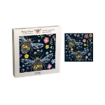 Wild Press Bumblebees Luxury Square Notecard Wallet 