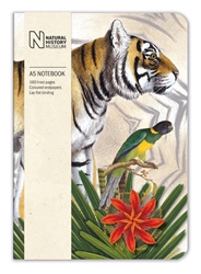 Natural History Museum Tiger A5 Luxury Notebook journals and notebooks