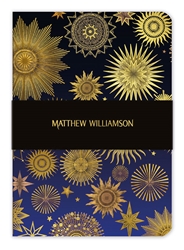 Matthew Williamson Stardust A5 Luxury Notebook journals and notebooks