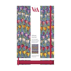 V&A Row of Crocuses Deluxe Journal journals and notebooks