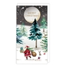 Moonllit Santa Money Wallet Christmas Card Christmas