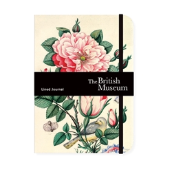 The British Museum Rose and Nightingale Lined Journal 