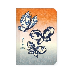 V&A Hiroshige Butterflies Mini Notebook 