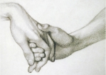 Hand of Dante Blank Card 