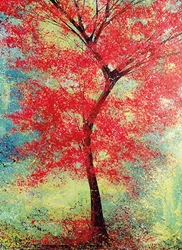 The Red Tree Blank Card 