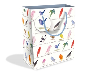 V&A Edward Lear Birds Medium Gift Bags 