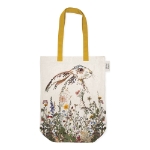 Wild Press Wildflower Hare Tote Bag 