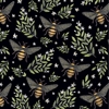Catherine Rowe Honey Bee Pattern Sheet Gift Wrap 
