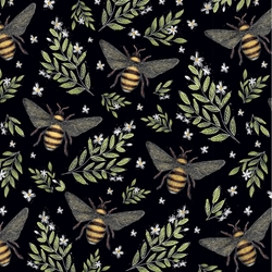 Catherine Rowe Honey Bee Pattern Sheet Gift Wrap 