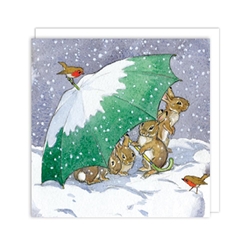 Umbrella Christmas Boxed Cards Christmas
