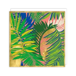 Jungle Palm Blank Card 
