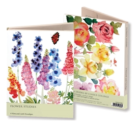 Clarice Collings Flower Studies Notecard Wallet notecards and stationery