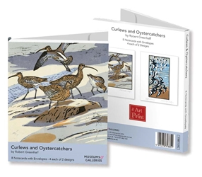 Curlews and Oystercatchers Notecard Wallet notecards and stationery