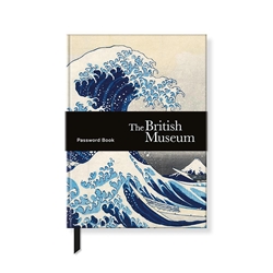 British Museum Great Wave Password Book 