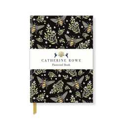 Catherine Rowe Bee Pattern  Password Book 