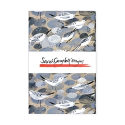 Sarah Campbell Sandpipers Stitched Notebook 