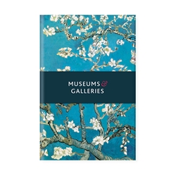 Vincent van Gogh Almond Branches in Bloom Stitached Notebook 