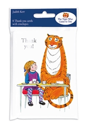Judith Kerr The Tiger Who Came to Tea Social Stationery Thank You notecards and stationery