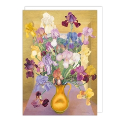 Iris Seedlings Blank Card 