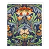 Chintz Flower Fabric Blank Card 