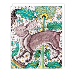 Hare & Artichoke Blank Card 