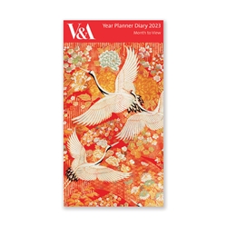 V&A Kimono Cranes 2023 Year Planner 