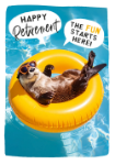 Otter Pool Retirement Card