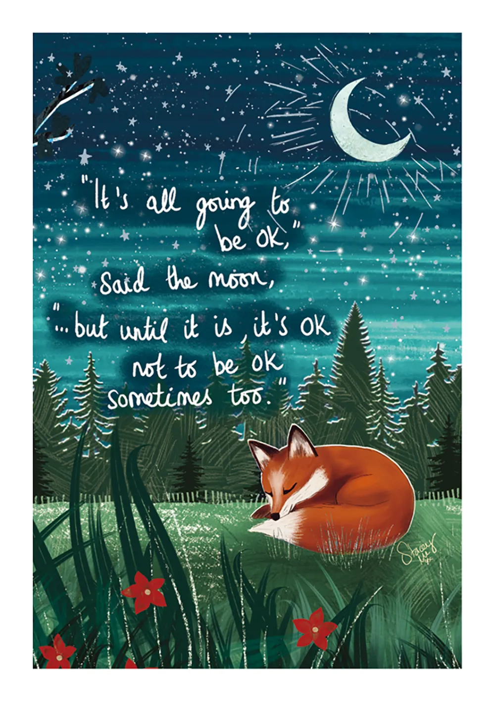 Going to Be Okay Friendship Greeting Card