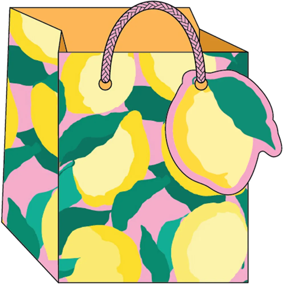 Lemons Small Gift Bag