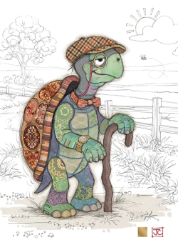 Theodore Tortoise Blank Card