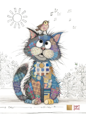 Charlie Cat Blank Card