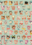 Cute Cat Sheet Wrap