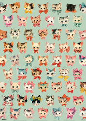 Cute Cat Sheet Wrap