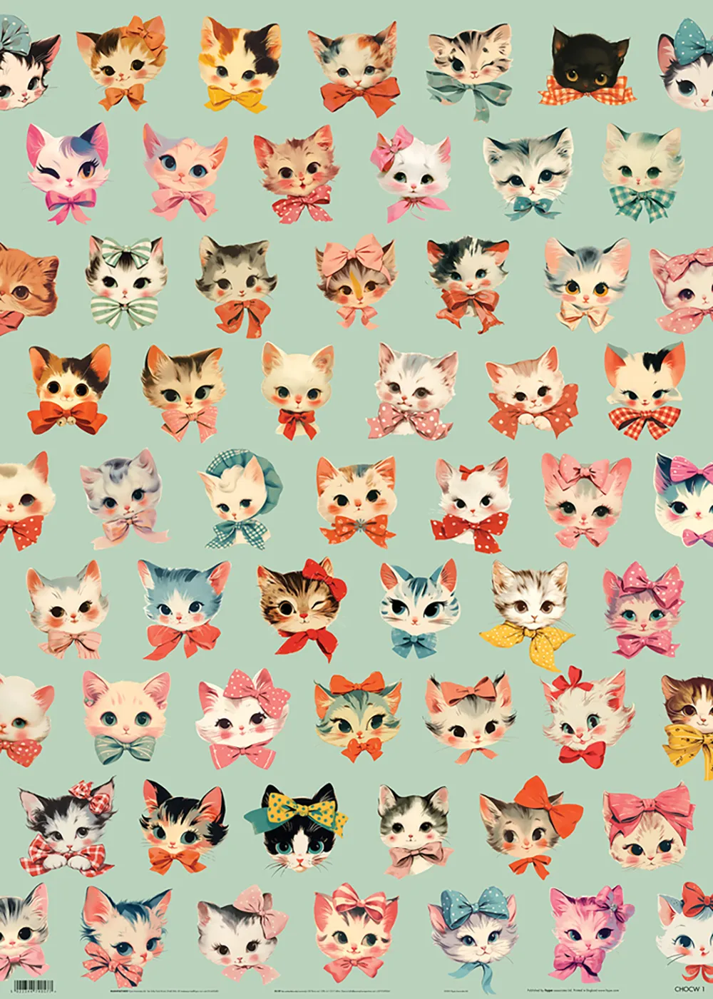 Cute Cat Sheet Wrap