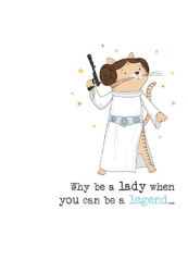 Lady Legend Friendship Card