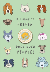 Dogs With Pin Friendship Card