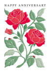Roses Anniversary Card